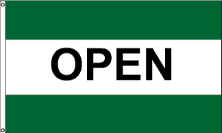 Open, Green white green