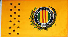 Vietnam Veterans Indoor Fringed Flag