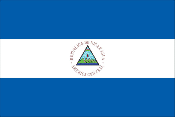 Nicaragua with Seal Flag