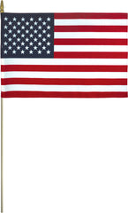 12 x 18" US Stick Flag (Gravemarker)