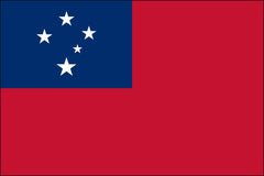 Western Samoan Flag